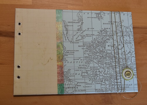 Ringbuchcover Travel