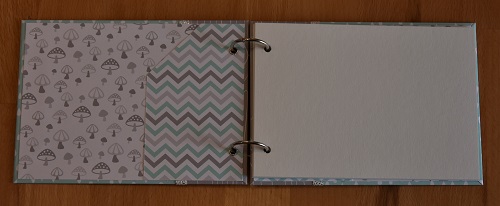 Innenseite Cover mit Tasche